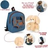 Perletti Bob Bunny backpack with plush toy 26cm