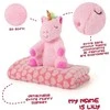 Perletti Lily Unicorn Soft blanket + plush toy 22cm