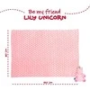 Perletti Lily Unicorn Soft blanket + plush toy 22cm