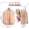 Perletti Milly Bear backpack with plush toy 26cm