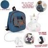 Perletti Tiara Unicorn backpack with plush toy 26cm