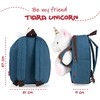Perletti Tiara Unicorn backpack with plush toy 26cm