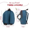 Perletti Tiara Unicorn backpack with plush toy 26cm