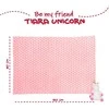 Perletti Tiara Unicorn Soft blanket + plush toy 22cm