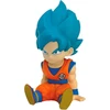 Plastoy Dragon Ball Super Son Goku Super Saiyan Mėlyna Money box figure 15cm