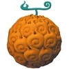 Plastoy One Piece Flame-Flame Fruit money box figure 8cm