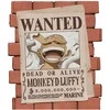 Plastoy One Piece Wanted Luffy money box figure 16cm