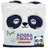 Puckator Adoramals Panda Bear A5 plush notebook