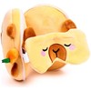 Puckator Capibara Duke Relaxeazzz travel pillow eye mask