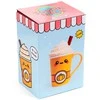 Puckator Foodiemals Latte pumpkin mug with lid 325ml