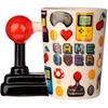 Puckator Game Over Joystick Pixel shaped handle mug