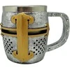 Puckator Medieval Knight Sidabrinis and Gold Helmet jug