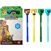 Puckator Minecraft set of 4 coloured erasable pens