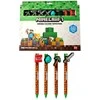 Puckator Minecraft set of 8 coloured erasable pens