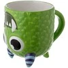 Puckator Monstruo Monstarz Žalias 3D mug 550ml