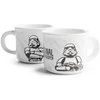 Puckator Star Wars Imperial Stormtrooper 2 coffee cups set 100ml