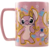 Pyramid LILO &amp; STITCH FUZZY MUG - ANGEL
