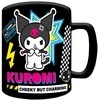 Pyramid Hello Kitty Kuromi Mug with teddy bear cover 440ml
