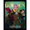 Pyramid KPop Demon Hunters Golden Framed print