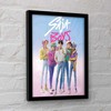 Pyramid KPop Demon Hunters Saja Boys Framed print