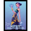 Pyramid KPop Demon Hunters Zoey Framed print