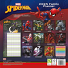 KNYGA Bookshop Spider-Man 2025 Family Planner Calendar
