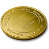 Real Madrid Bernabeu Golden coin