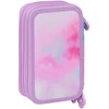 Safta Demon Hunters Kpop Artist triple pencil case 37pcs