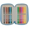 Safta Disney Frozen triple pencil case 37pcs