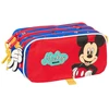 Safta Trigubas penalas Mickey Mouse Clubhouse Good day Mėlyna 21,5 x 10 x 8 cm