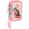 Safta Disney Moana Vaiana triple pencil case 37pcs