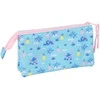 Safta Disney Stitch Waves triple pencil case