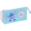 Safta Disney Stitch Waves triple pencil case