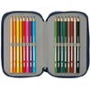 Safta F.C. Barcelona 26/27 triple pencil case 37pzs