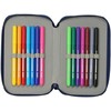 Safta F.C. Barcelona 26/27 triple pencil case 37pzs