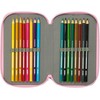 Safta Hello Kitty & Friends triple pencil case 37pcs