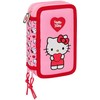 Safta Hello Kitty triple pencil case 37pcs
