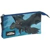 Safta How to Train Your Dragon triple pencil case