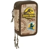 Safta Jurassic World triple pencil case 37pcs