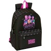 Safta Kpop Demon Hunters Negra backpack 14,1 inches