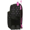 Safta Kpop Demon Hunters Negra double backpack
