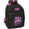 Safta Kpop Demon Hunters Negra double backpack