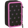 Safta Kpop Demon Hunters Negra triple plumier 37pcs