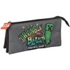 Safta Minecraft Graffiti triple pencil case
