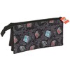 Safta Minecraft Graffiti triple pencil case