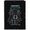 Safta Minecraft Screen A4 cardboard binder with flaps