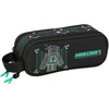 Safta Minecraft Screen double pencil case