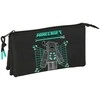 Safta Minecraft Screen triple pencil case