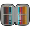 Safta Minecraft Screen triple pencil case 37pcs