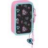 Safta Monster High triple pencil case 37pcs